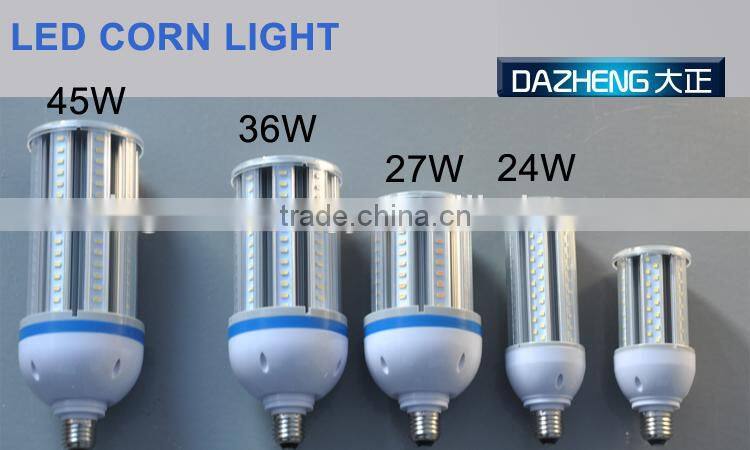 220V 45W LED Light corn bulb E27 60LED White/warm white led corn lamp