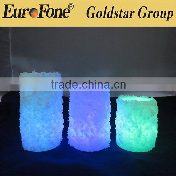 2016 hot sales battery led wax candles with remote