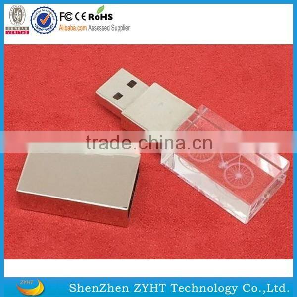 wholesale crystal usb flash drive for promotional gifts 4gb 8gb thumb drive