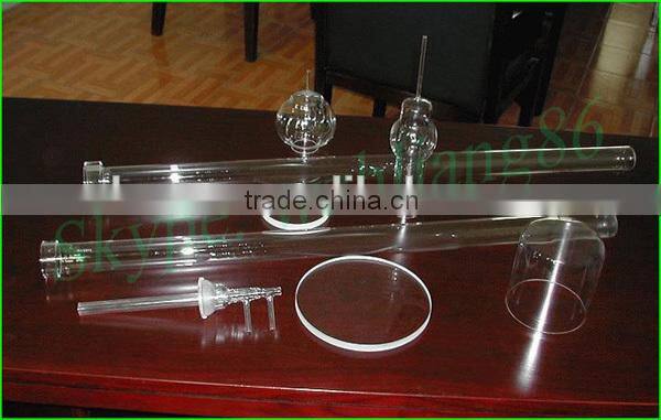 1100C High Temperature Quartz Glass Tube