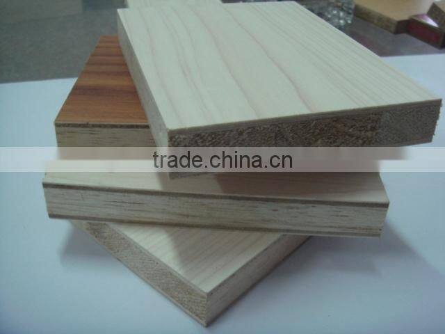 4x8 Melamine Board Black /Decorative Melamine Block Board/Laminated Block Board in Sale