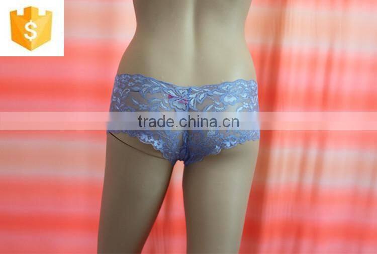 Lace lady sex boyshort,pure lace ,breathable and eco-friendly
