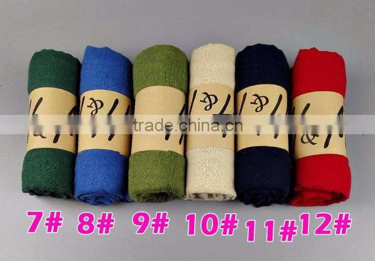 Wholesale Long Soft Large Plain Viscose Shawl