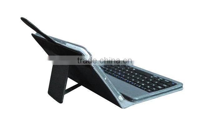 detachable wireless bluetooth leather case , 9.2 inch tablet case