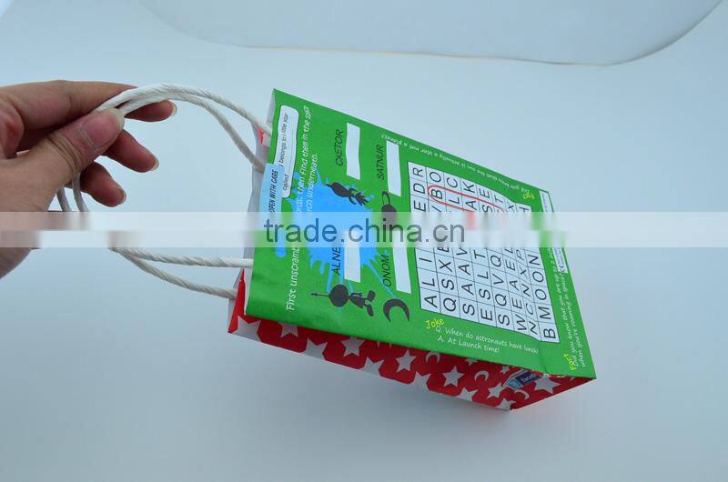 CMYK full color print paper gift bags