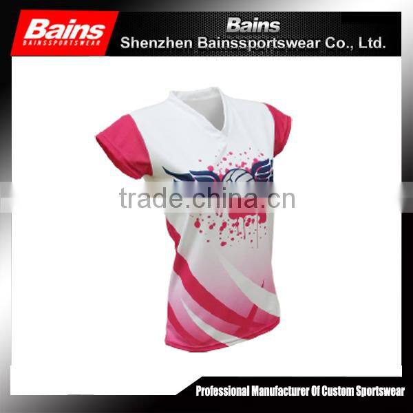 100% polyester dry fit women volleyball uniform designs for men