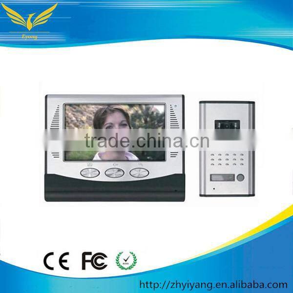 hot cctv video security camera! doorbell security camera Seven-inch screen LCD video doorbell cctv camera ring video doorbell