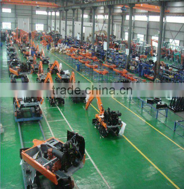 0.8ton mini hydraulic crawler excavator with Japan Yanmar engine,hammer,bucket,ROPS,rubber tracks,CE