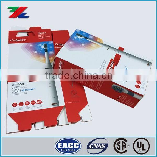 Electric Toothbrush High Quailty Customized Paper Gift Box UV printed ;Custom Luxury Bow Packaging Paper Box