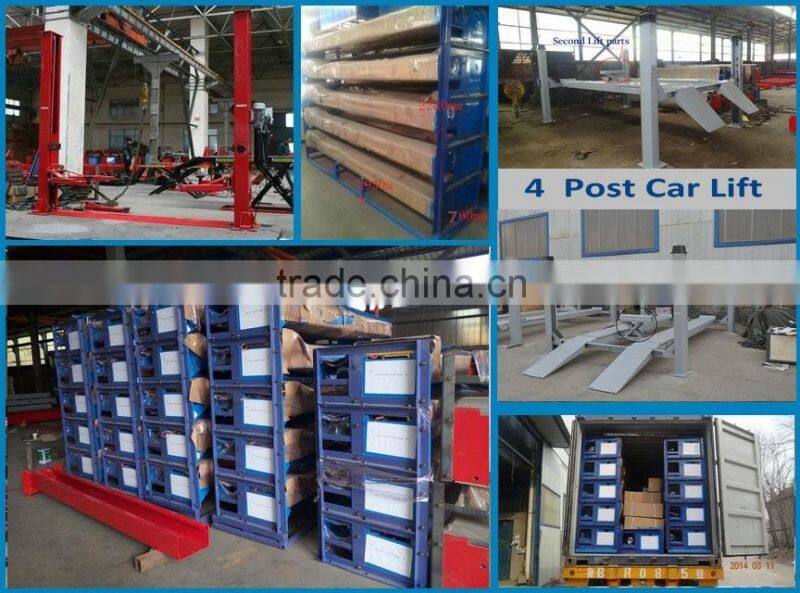 2 post car lift with manual lock release from single side WX-2-4000A 3.5T 4T 4.5T