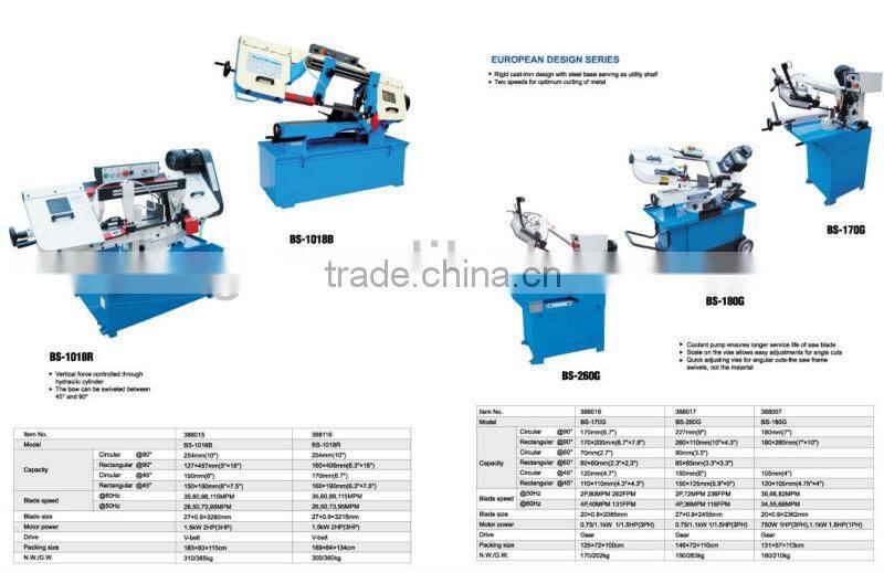 High quality, low price of the metal band sawing machine