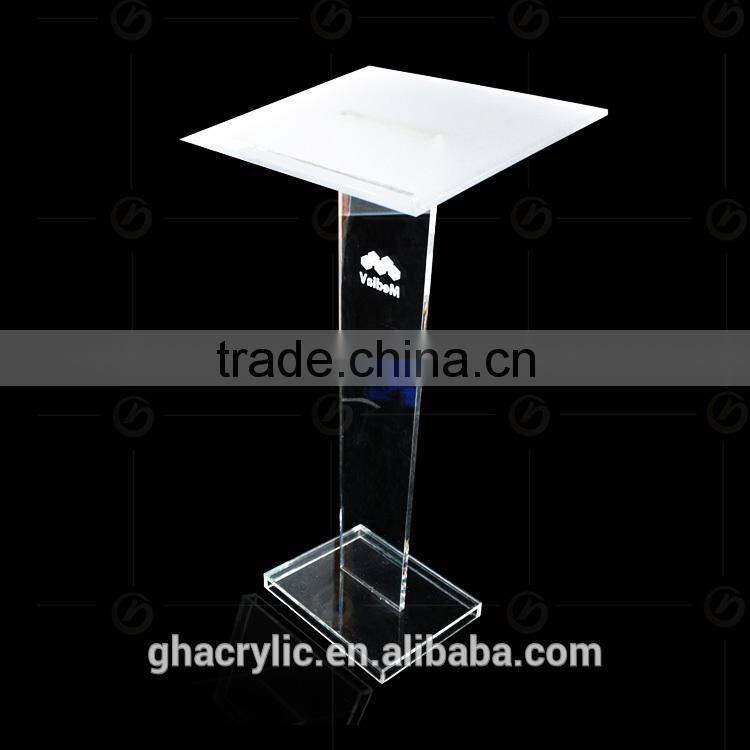 YZ-0025 Famouns brand show celebration professional acrylic modern design crystal podium