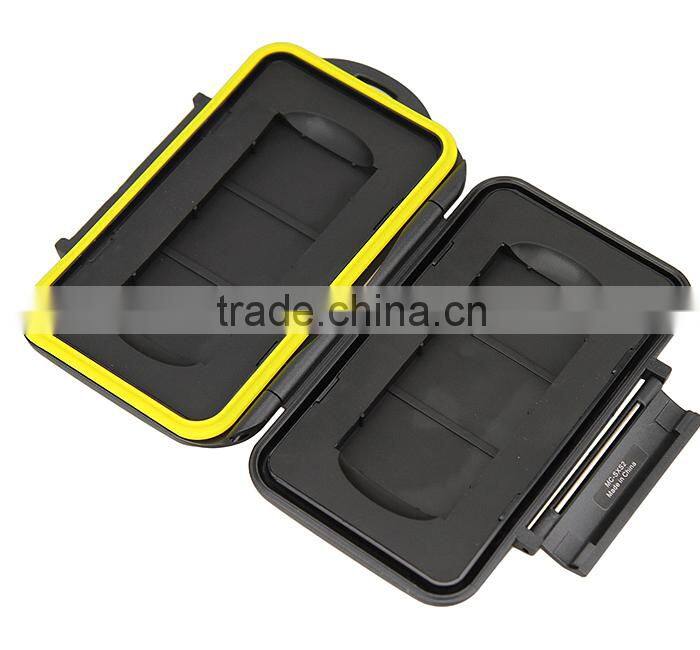 JJC Water-Resistant Holder Storage Memory Card Case 2 x SXS cards