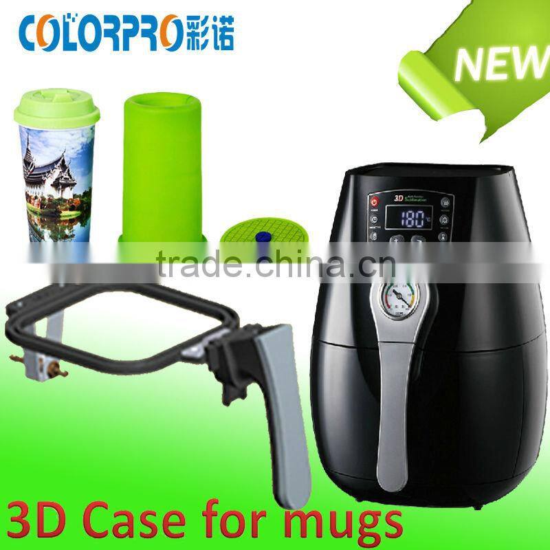 3d Mini sublimation machine with vacuum heat press for phone