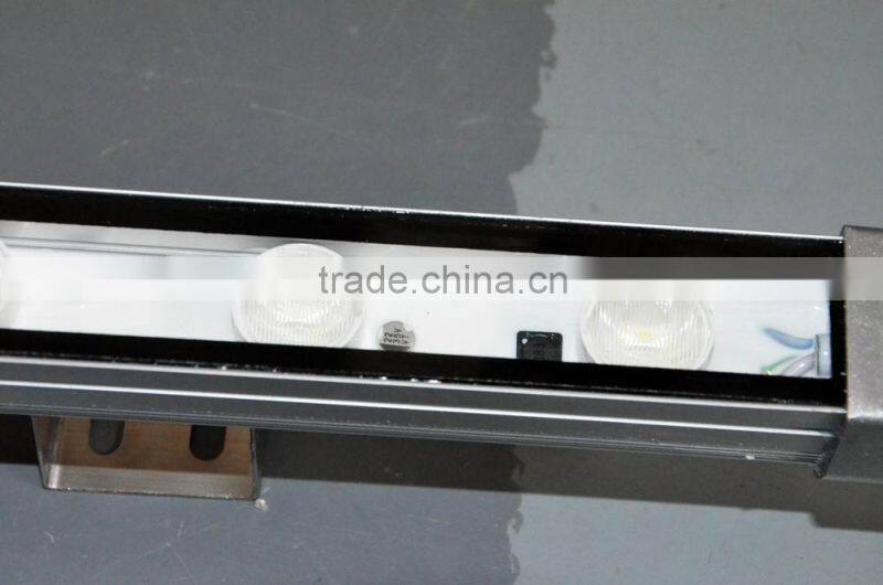 Edgelight aluminium led strip bar for outdoor use , programmable waterproof led strip light ,CE/ROHS/UL LED lighting wall washer