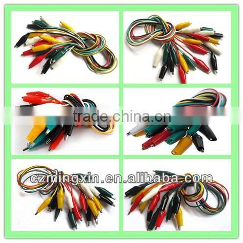 High quality alligator clips with optional cables.