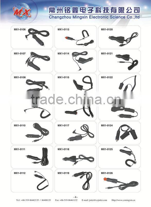 12V ac adapter american style LED light plug cigarette lighter plug cigarette lighter plug cigarette lighter car