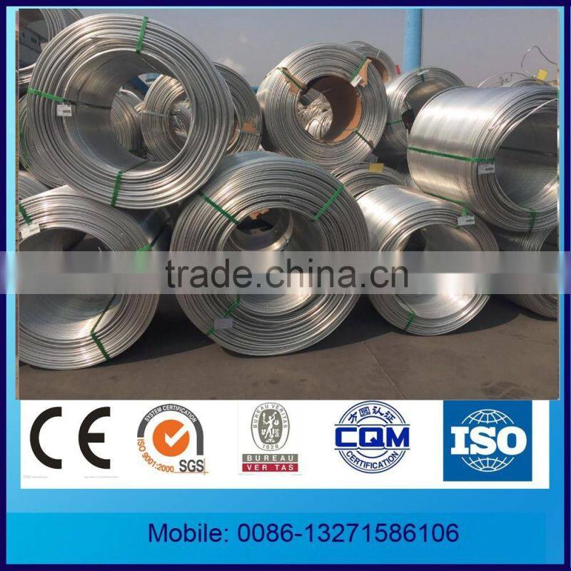 Competitive price of 9.5mm aluminium wire rod in China