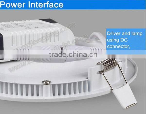 18W 20w surface mounted LED Panel Light round and square shape best price