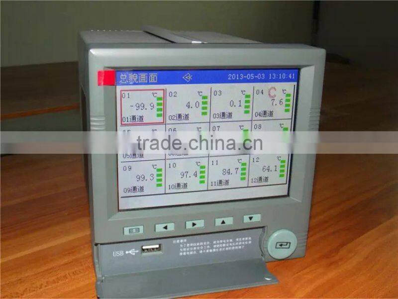 16 channel paperless chart recorder