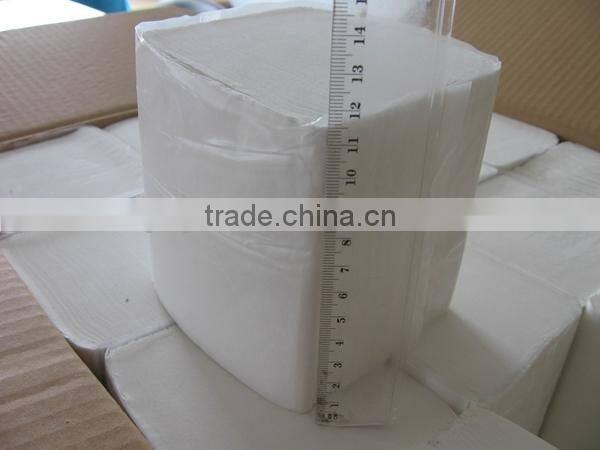 2ply interleaved toilet paper pure cellulose 250sheets per pack