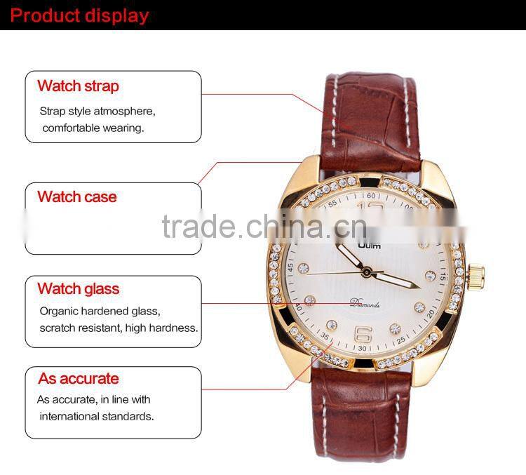 2015 wrist watch for woman wholesale, ladies fancy watches