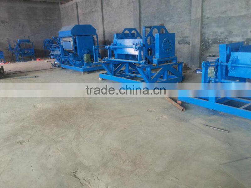 CE and waste paper as material for egg tray production line