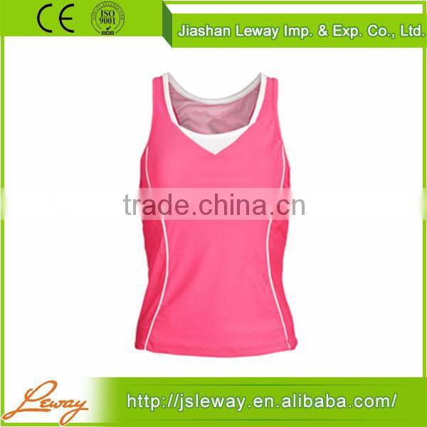 new top 2015 women wholesale custom top women sport yoga slim wear