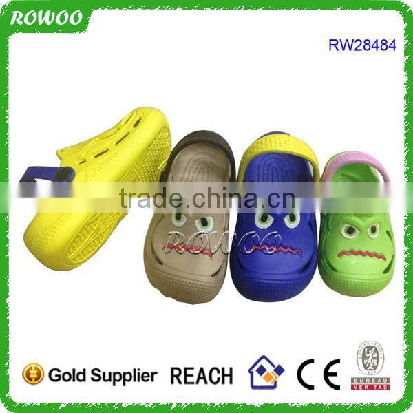 Cute nude girls garden shoes comfortable customized cartoon syle kids clogs