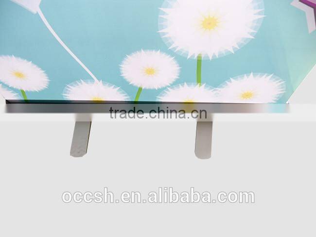 80/85/120/150*200cm Aluminum Vinyl Banners Pull Up Stands with Custom Printed Graphic Design Roll Up Banner Stand