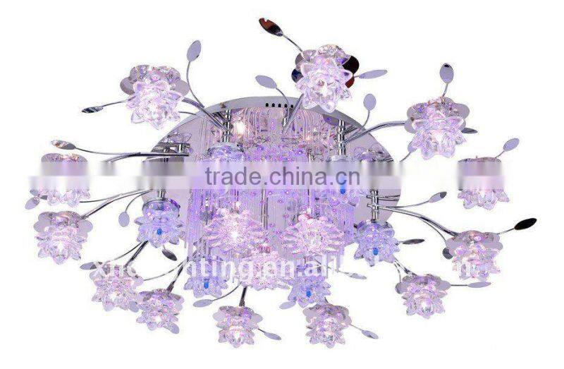 2012Hhot selling led crystal ceiling lamp