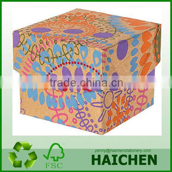2014 Hot sell paper gift box/wedding gift box