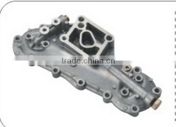 oil cooler cover for TOYOTA 13B 15701-56011 -cooloer cover also supply weichai engine oil cooler cover