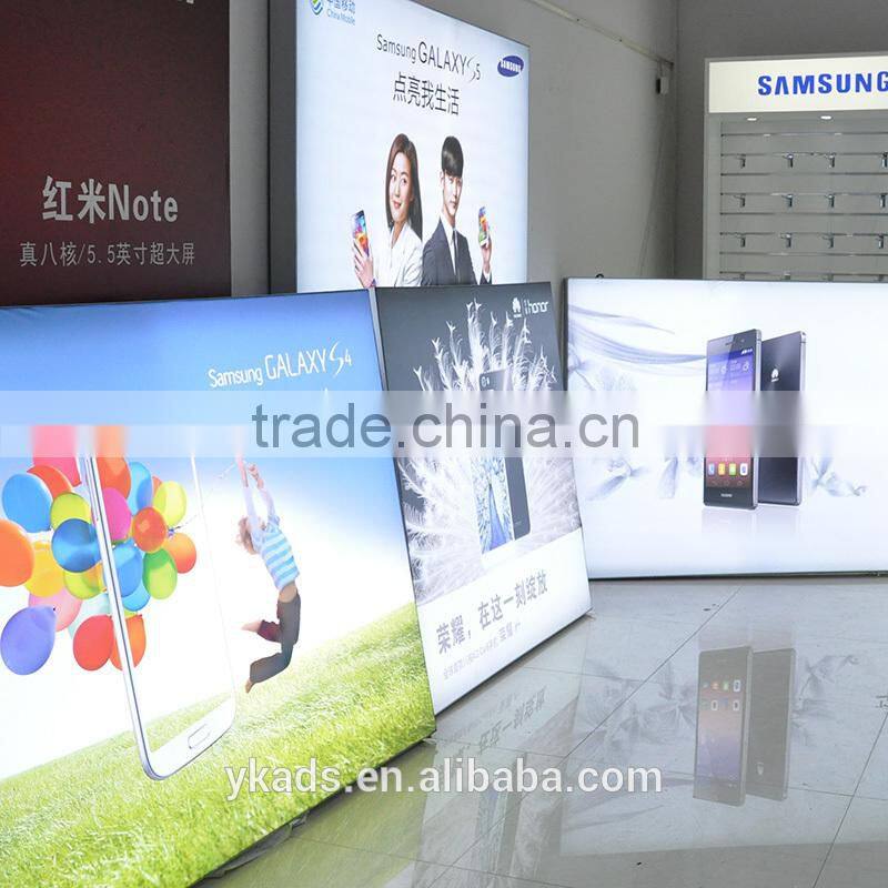 outdoor scrolling light box waterproof and anti-rust CE UL RoHS LED lighting wall mounted,ceiling hanging