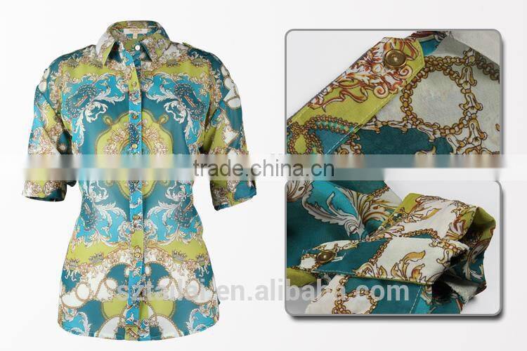 China suppliers new design blouse design for ladies