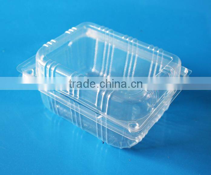 Clear Transparents Clamshell Blister Plastic fruit packaging container 350Gram