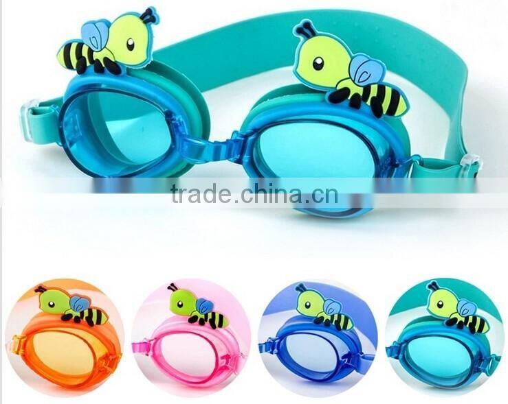 Waterproof cartoon swimming goggles for kids