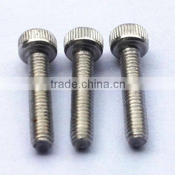 stainless steel304 knurled screw