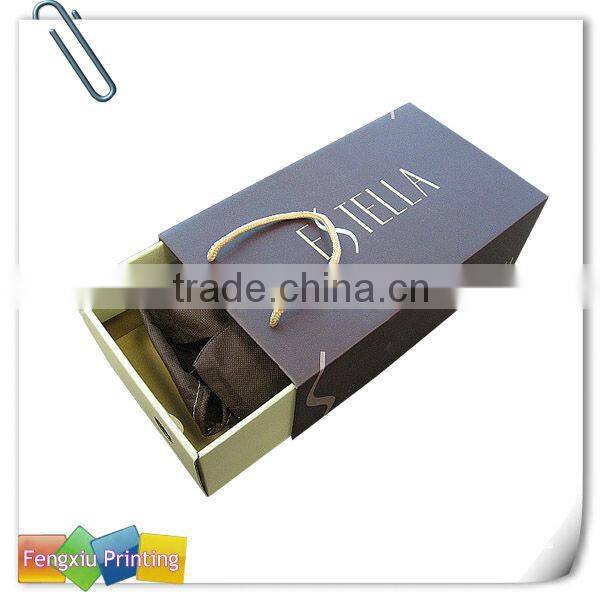 Sliding Paperboard Sneaker Shoe Box