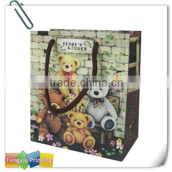 Hot Sale Fancy Kids Cloth Shopping Bag