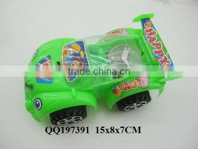 New plastic kids pull line toys car with light can put sugar,Pull line toy car