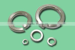 China mainland Zinc plated spring lock washer DIN127