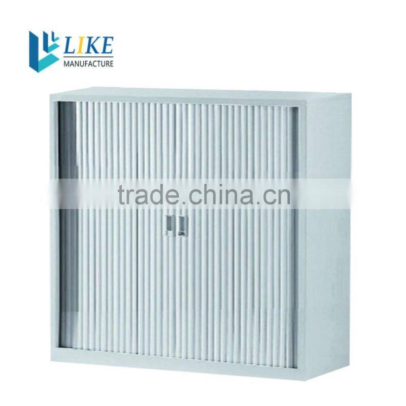 Office furniture with rolling door low metal storage cabinets