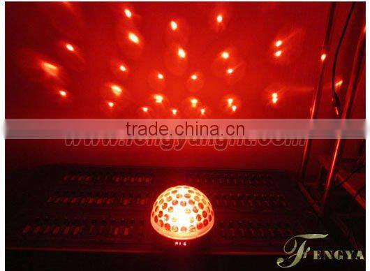 Disco Ball Light 3*3W RGBW LED crystal magic ball LED effect light
