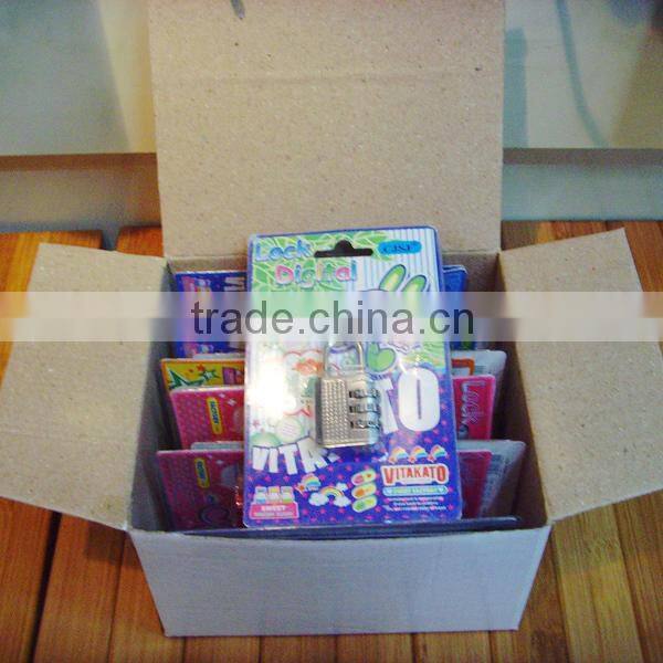 Popular 3 digital combination padlock Silver Smart Digital Combination Padlock CH-17D