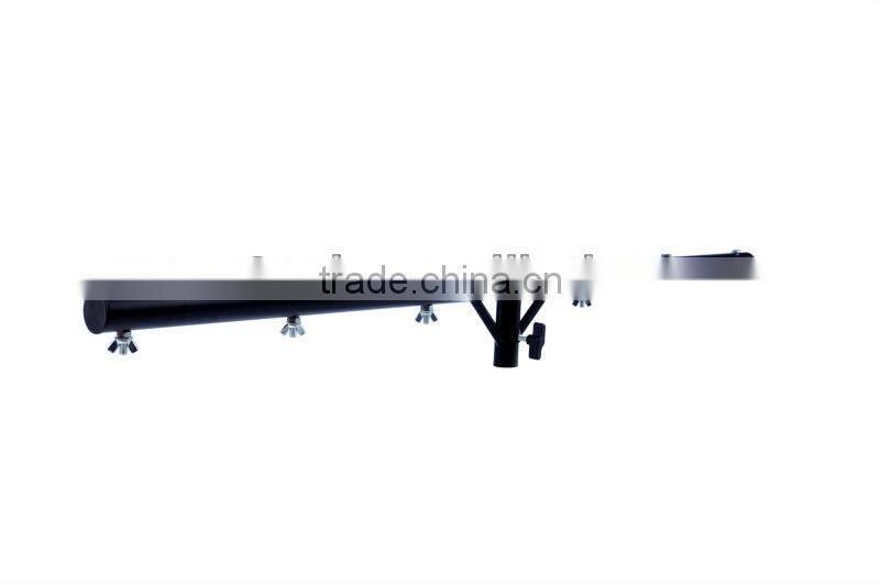 outdoor/indoor led par stainless steel tripod light stand double t-bar light stand