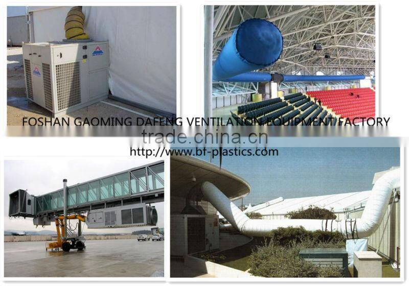 12 inch PVC fire resistant insulated flexible duct