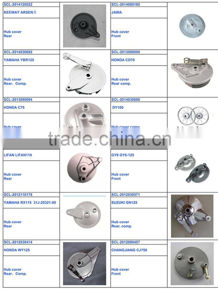 SCL-2012110772 LIFAN 110 Motorcycle Rear Wheel Hub Cover with High Quality