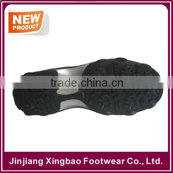 2015 new design European collection fancy golf shoes with removable cleats spike multi-color leather EUC