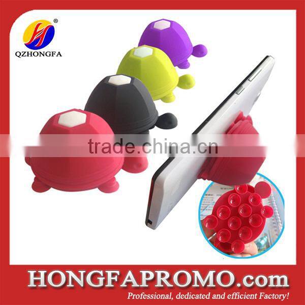 Silicone mobile phone holder with earphone wrap